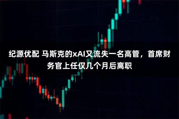 纪源优配 马斯克的xAI又流失一名高管，首席财务官上任仅几个月后离职